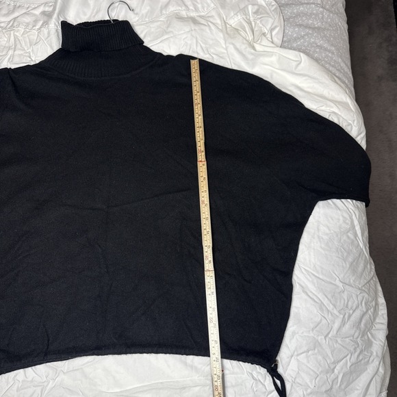 🖤 Lauren Ralph Lauren Black Turtleneck Sweater | Quiet Luxury Capsule Wardrobe - Picture 7 of 8